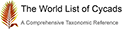 The World List of Cycads